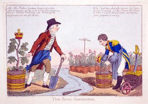 De rivaliserende tuiniers door Charles Williams
